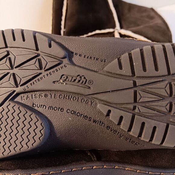 Women's Besroad Size M Black w/Brown Faux Fur Slippers with Rubber Sole - Picture 4 of 7